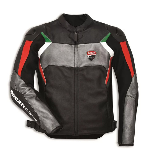 Ducati hommes cuir blouson