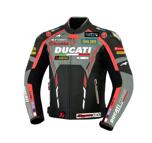 Hommes blouson ducati cuir - hommes,