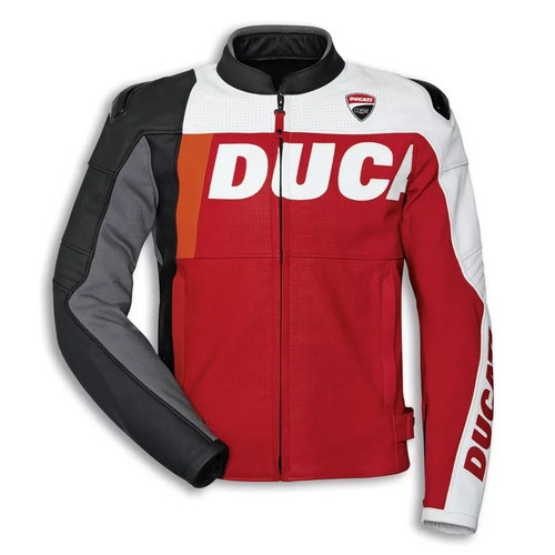 Hommes blouson ducati cuir - hommes,