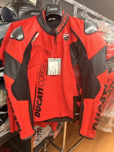 Blouson moto cuir ducati - cuir, corse