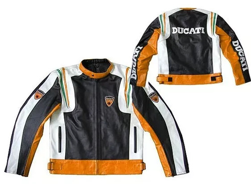 Ducati hommes cuir blouson
