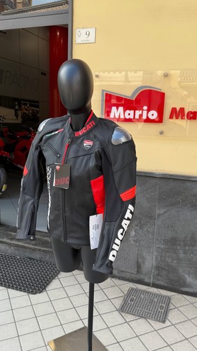 Blouson moto cuir ducati